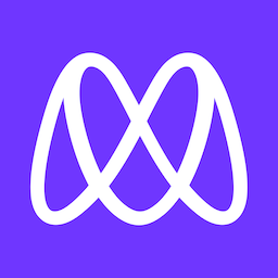 M logo
